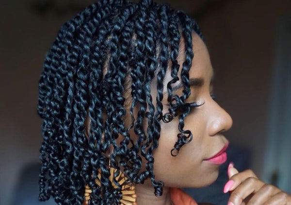 How to Rope Twist Natural Hair