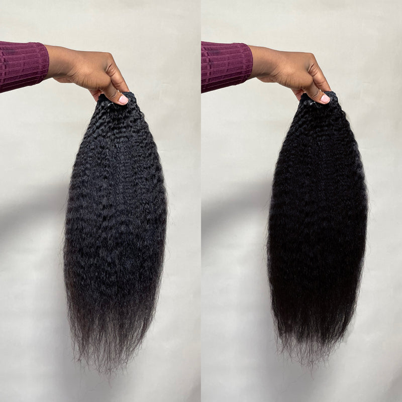 Kinky Blow Out Textured Weave