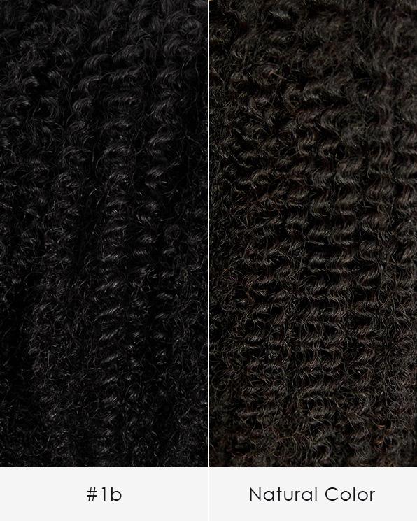 Afro Kinky Textured Weave - 4B/4C